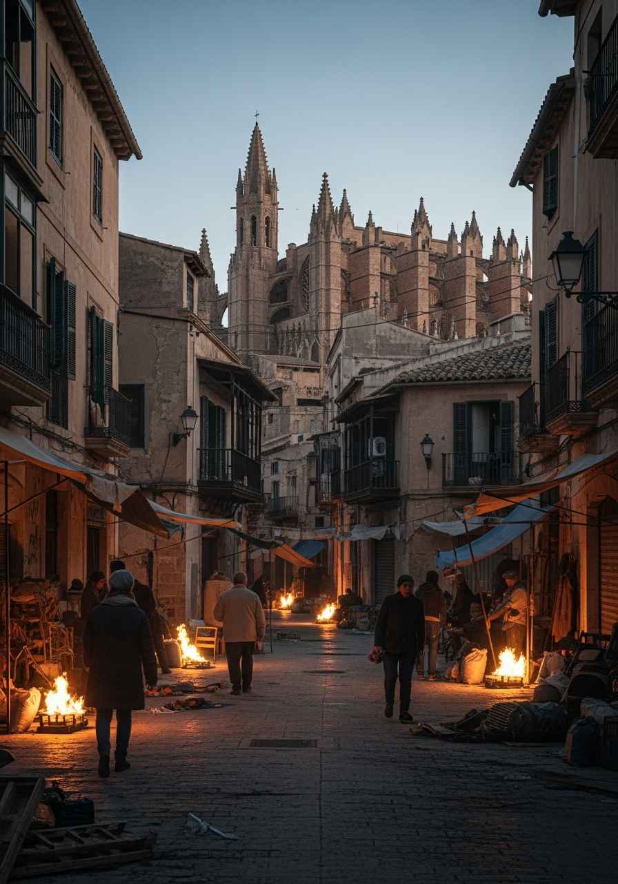 Portada del relato Bajo el Cielo de Hierro: El último refugio en Palma