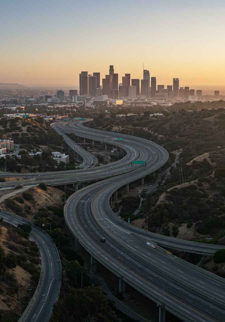 Bajo la neblina: Crónicas del Exilio Angelino relato de Los Angeles