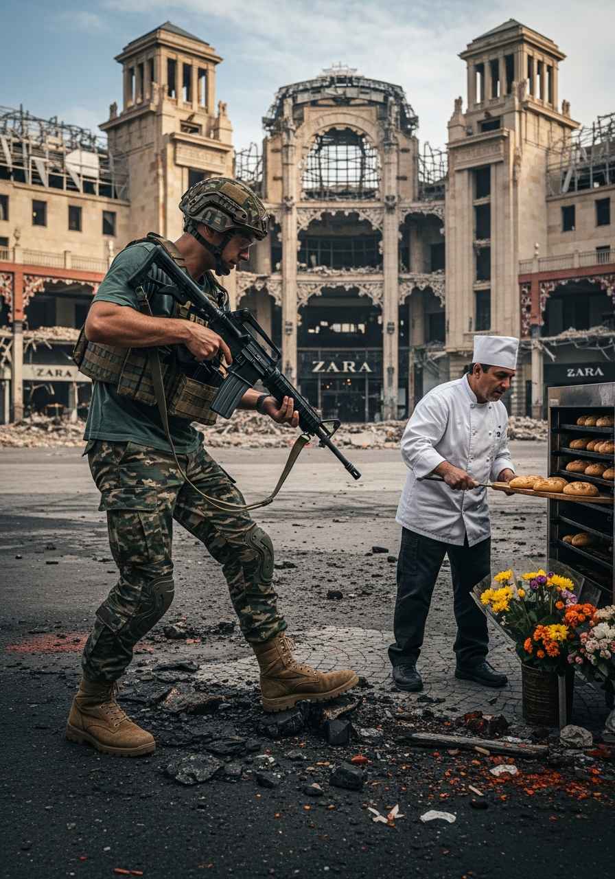 Portada del relato Barcelonas de Ceniza