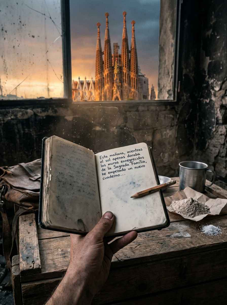 Portada del relato Cuando la Rambla Calló