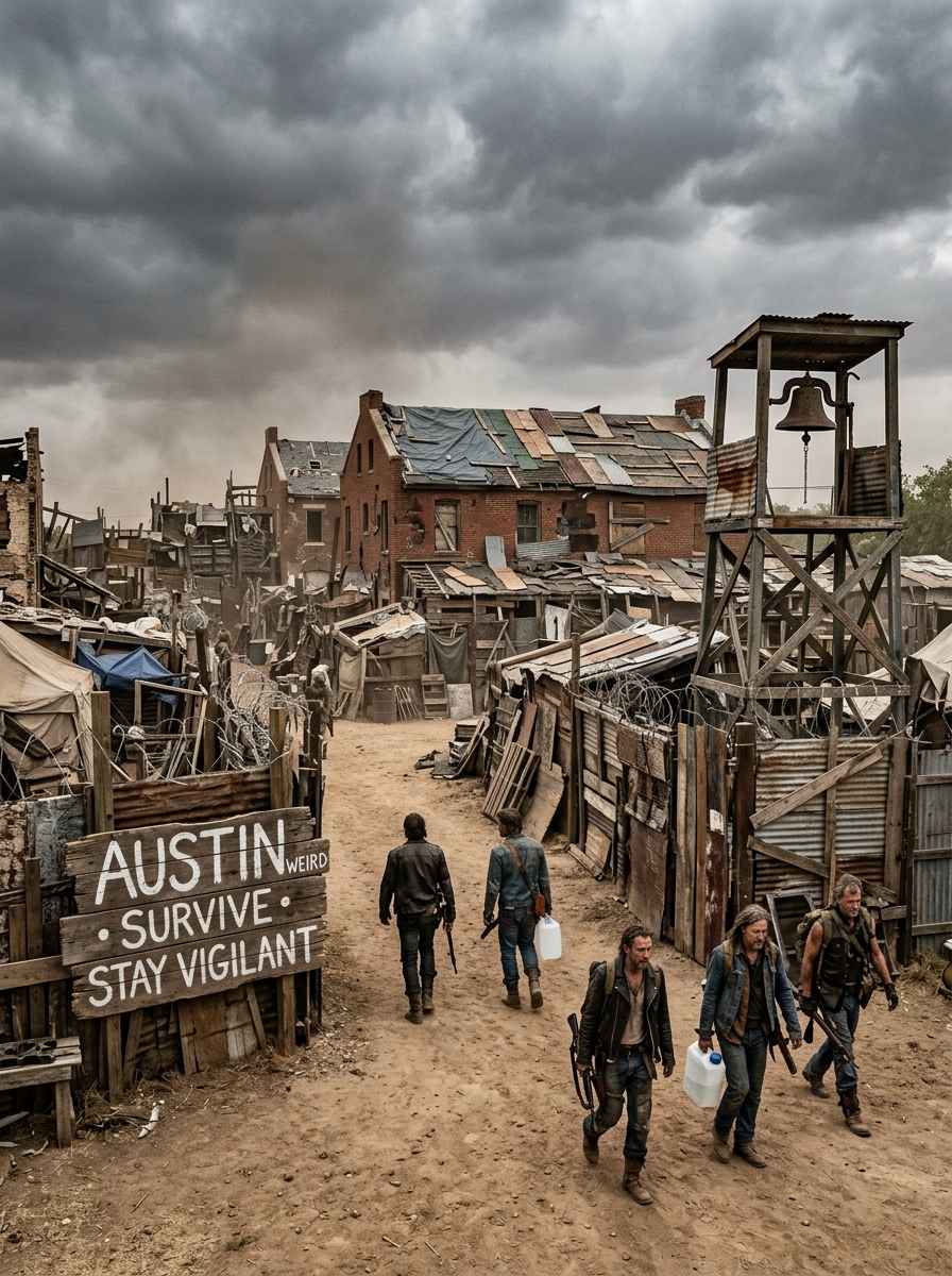 Portada del relato Eco de las cenizas: reconstrucción en el corazón de Texas