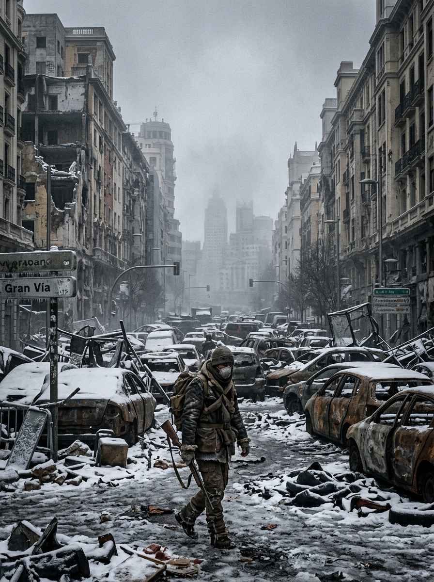 Portada del relato Ecos en la Gran Vía