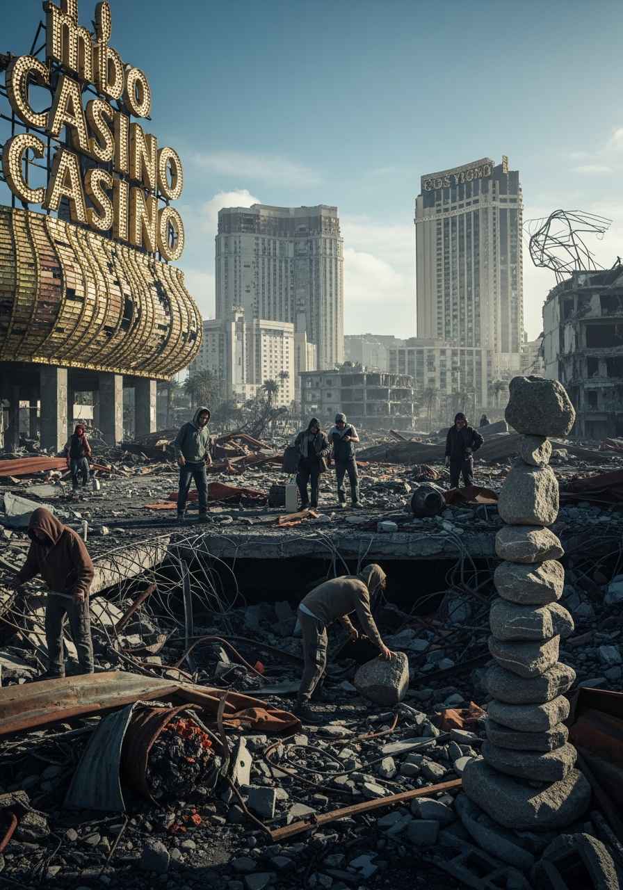 Ecos entre las Ruinas: Las Vegas tras la Caída relato de Las Vegas