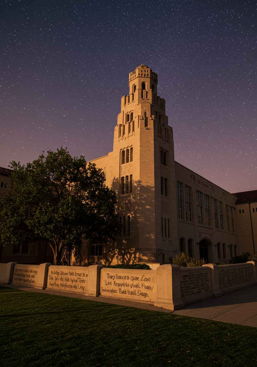 El Crepúsculo de Hollywood relato de Los Angeles