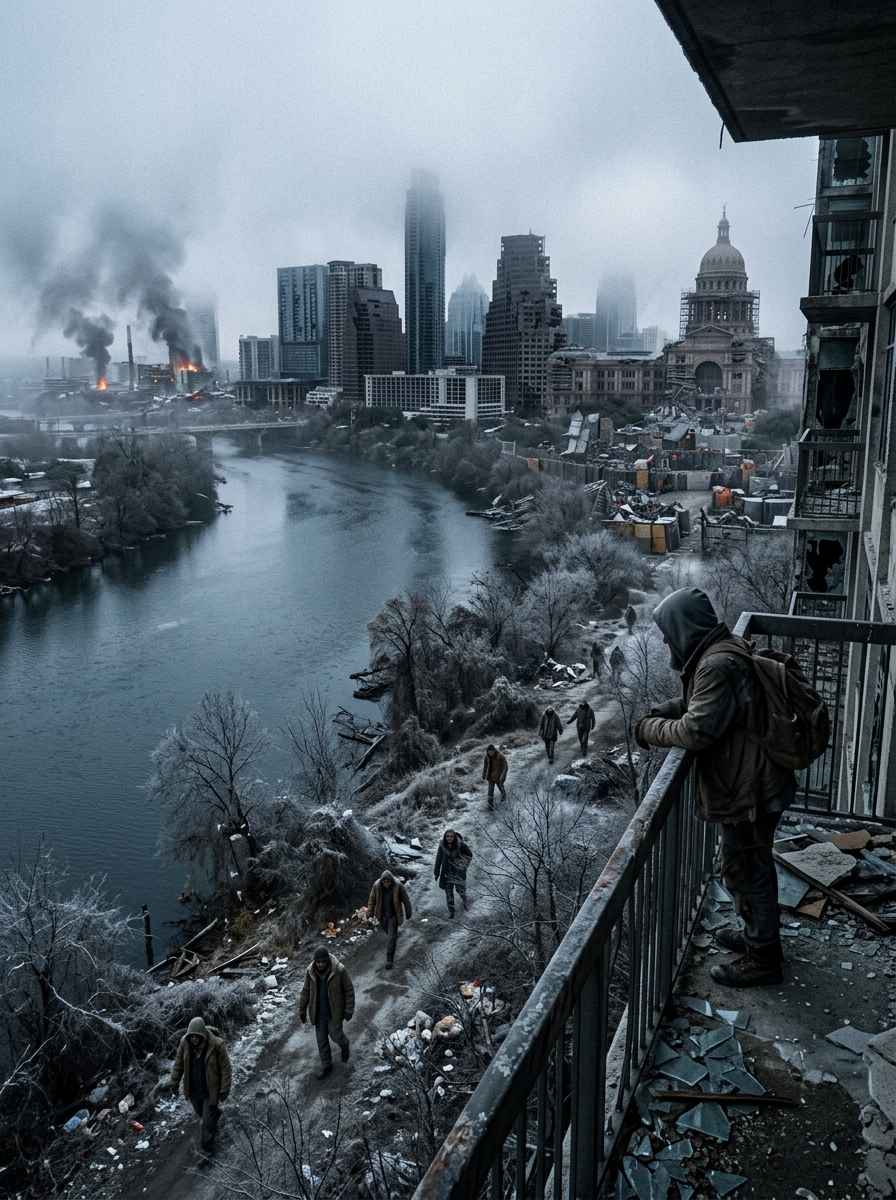 Portada del relato El eco de la resistencia: Las radios de Austin