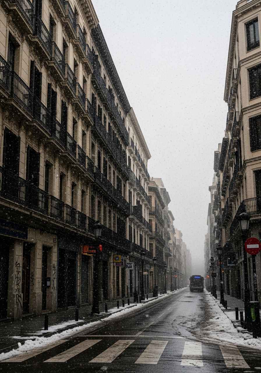 Portada del relato El eco de las paredes: un invierno en ruinas