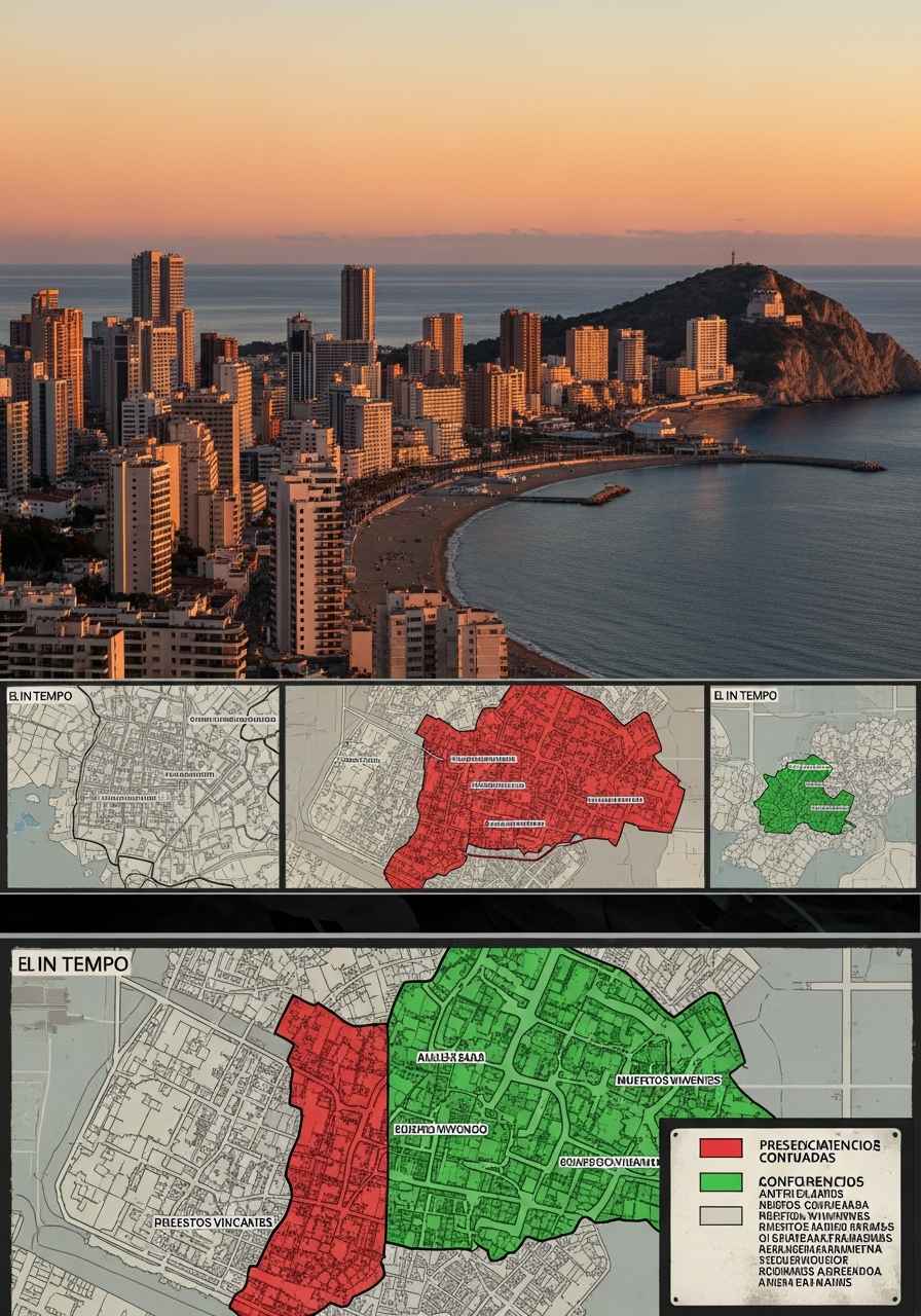 El ocaso de los rascacielos relato de Benidorm