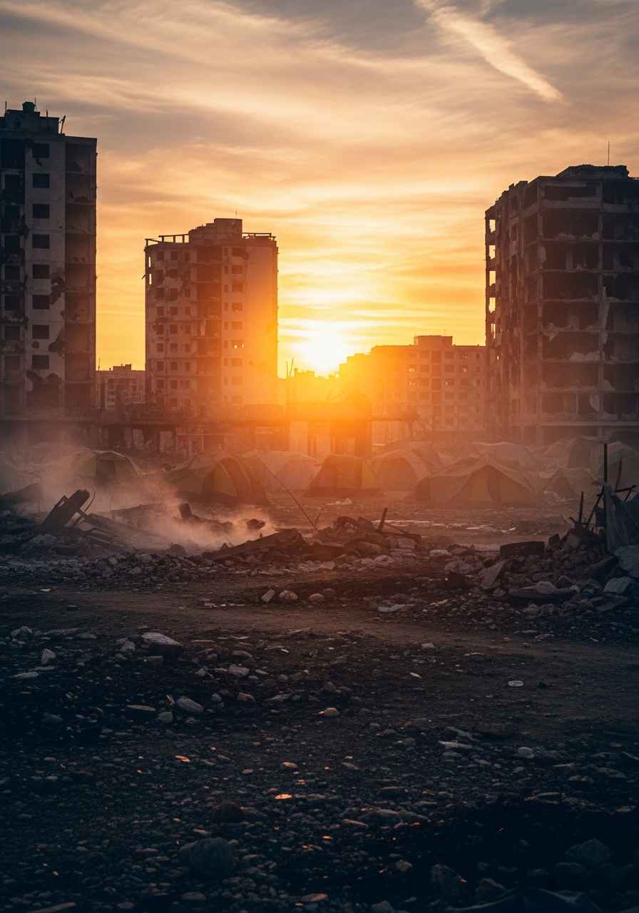 Portada del relato El último amanecer sobre el río Colorado