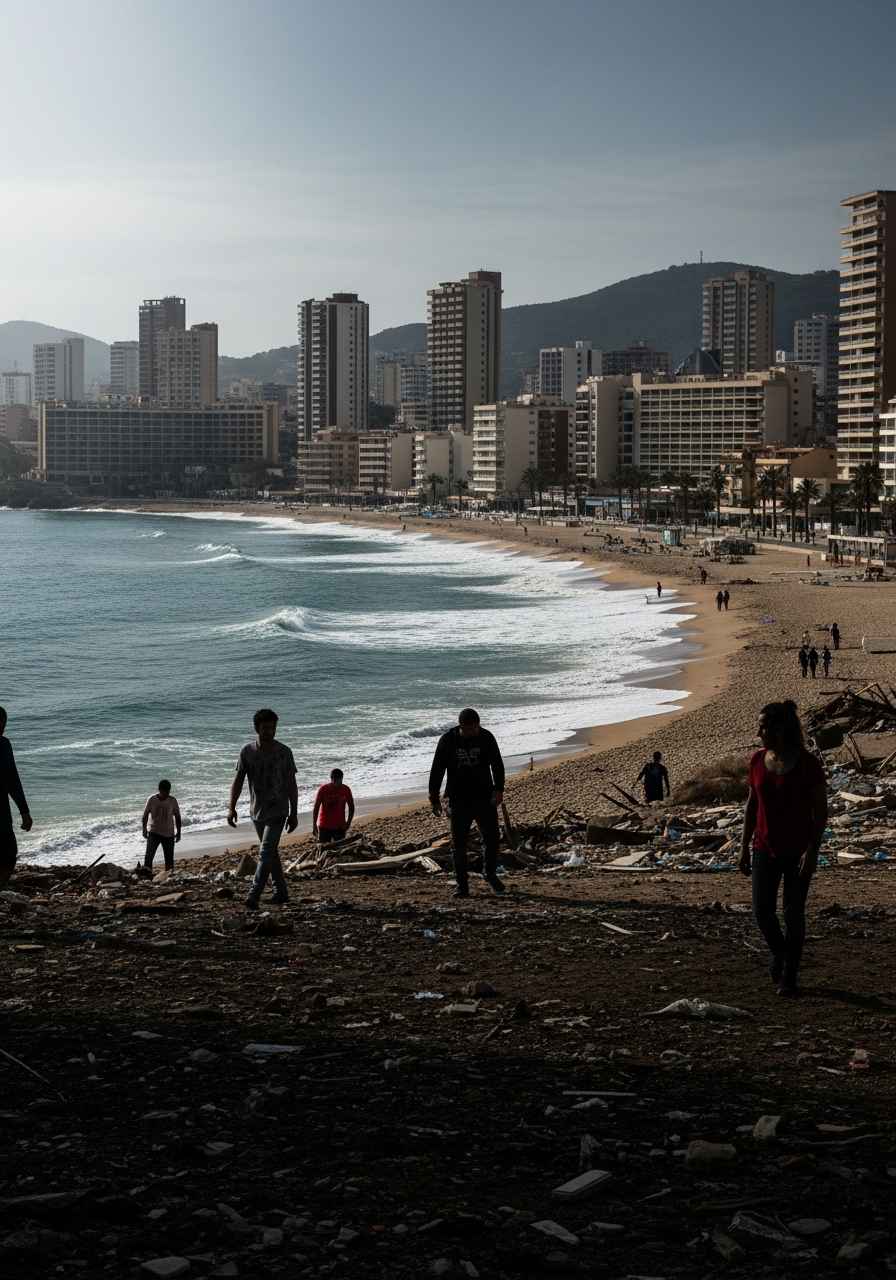 El último azul sobre la Costa Muerta relato de Benidorm