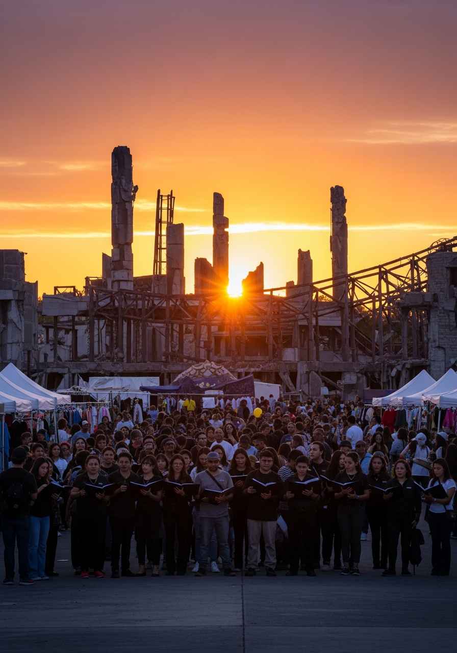 Portada del relato El último desfile en la Avenida Internacional