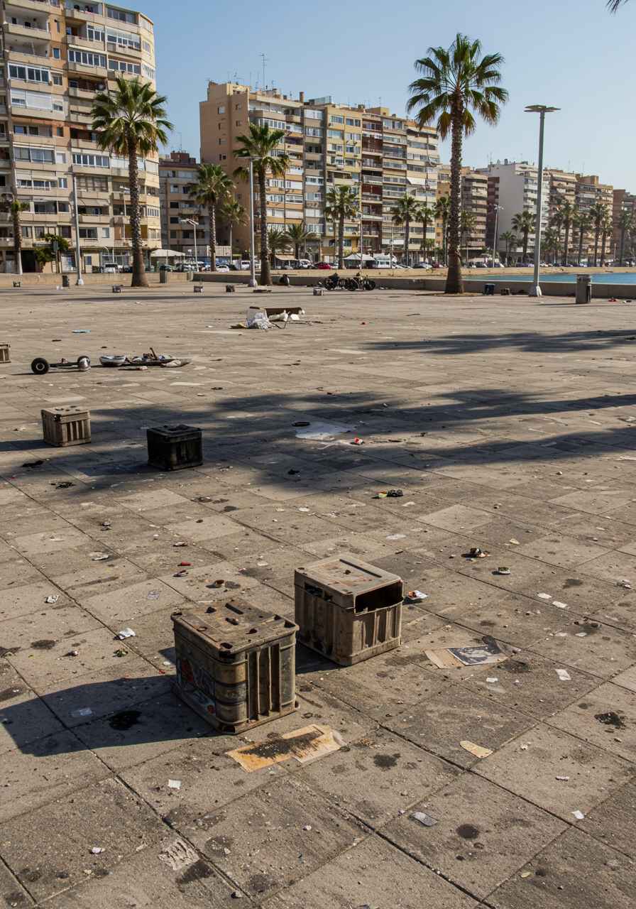 El último día del puerto relato de Alicante