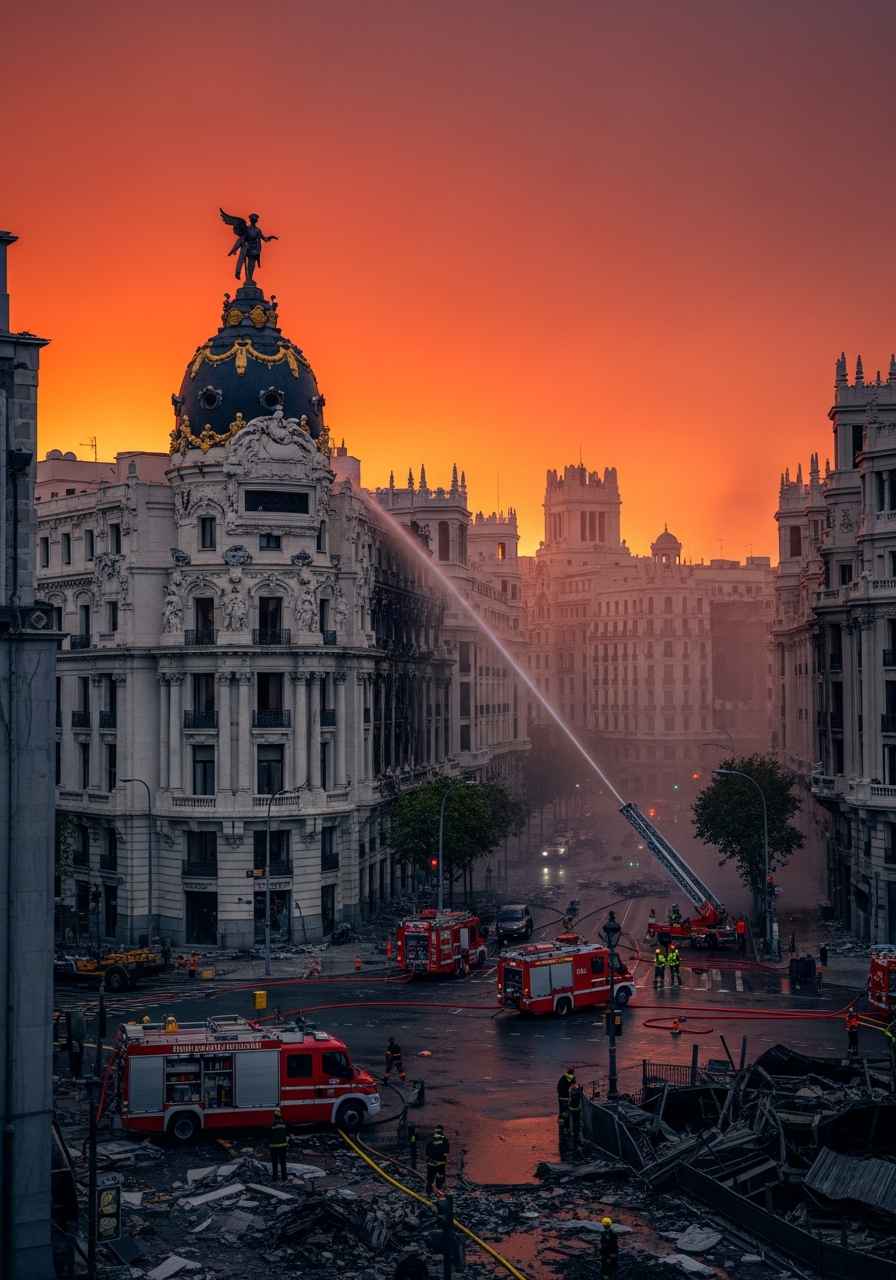 Portada del relato El Último Grito en la Castellana