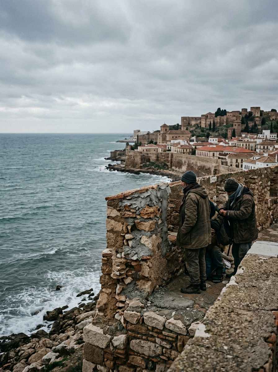 Portada del relato El último invierno sobre la Alcazaba