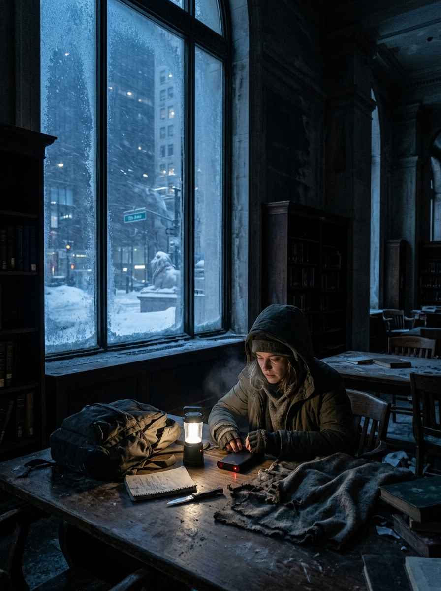 Portada del relato El último invierno sobre Manhattan