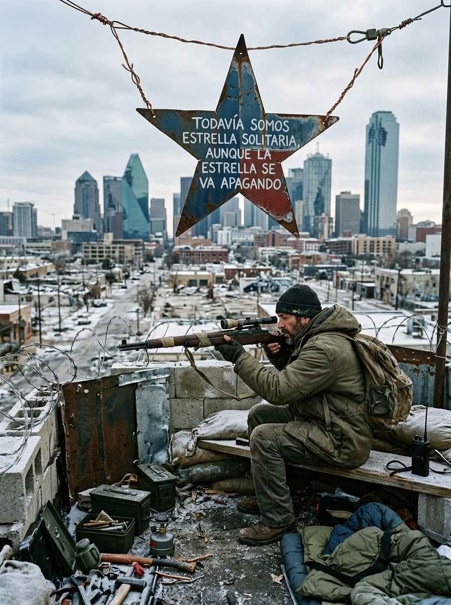 Portada del relato La rebelión de las luces en Dallas