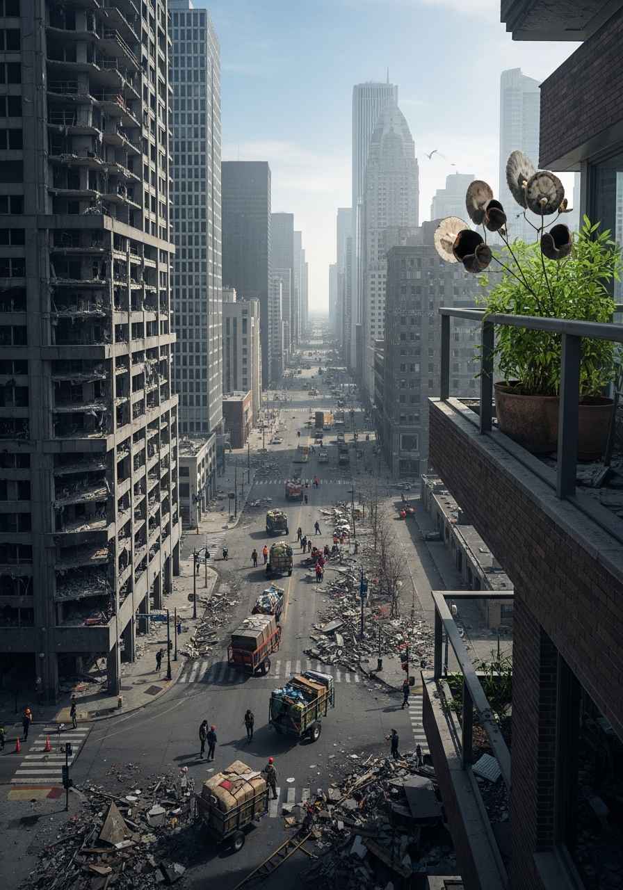 La Última Luz de Chicago relato de Estados Unidos