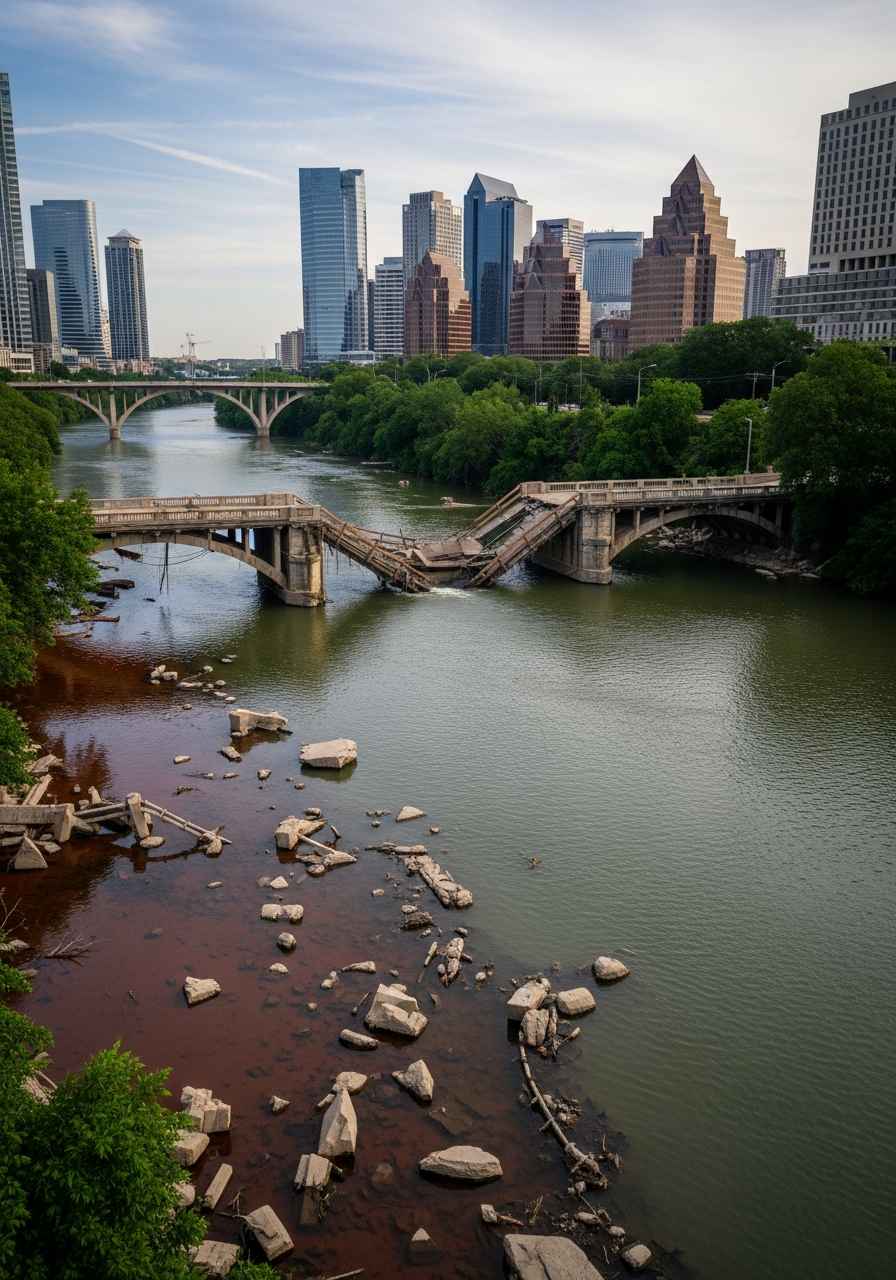 La última noche en los márgenes del Colorado relato de Austin