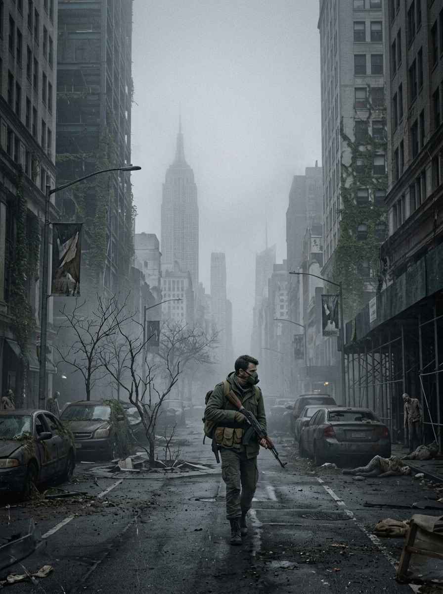 Las luces del Bajo Manhattan relato de New York City