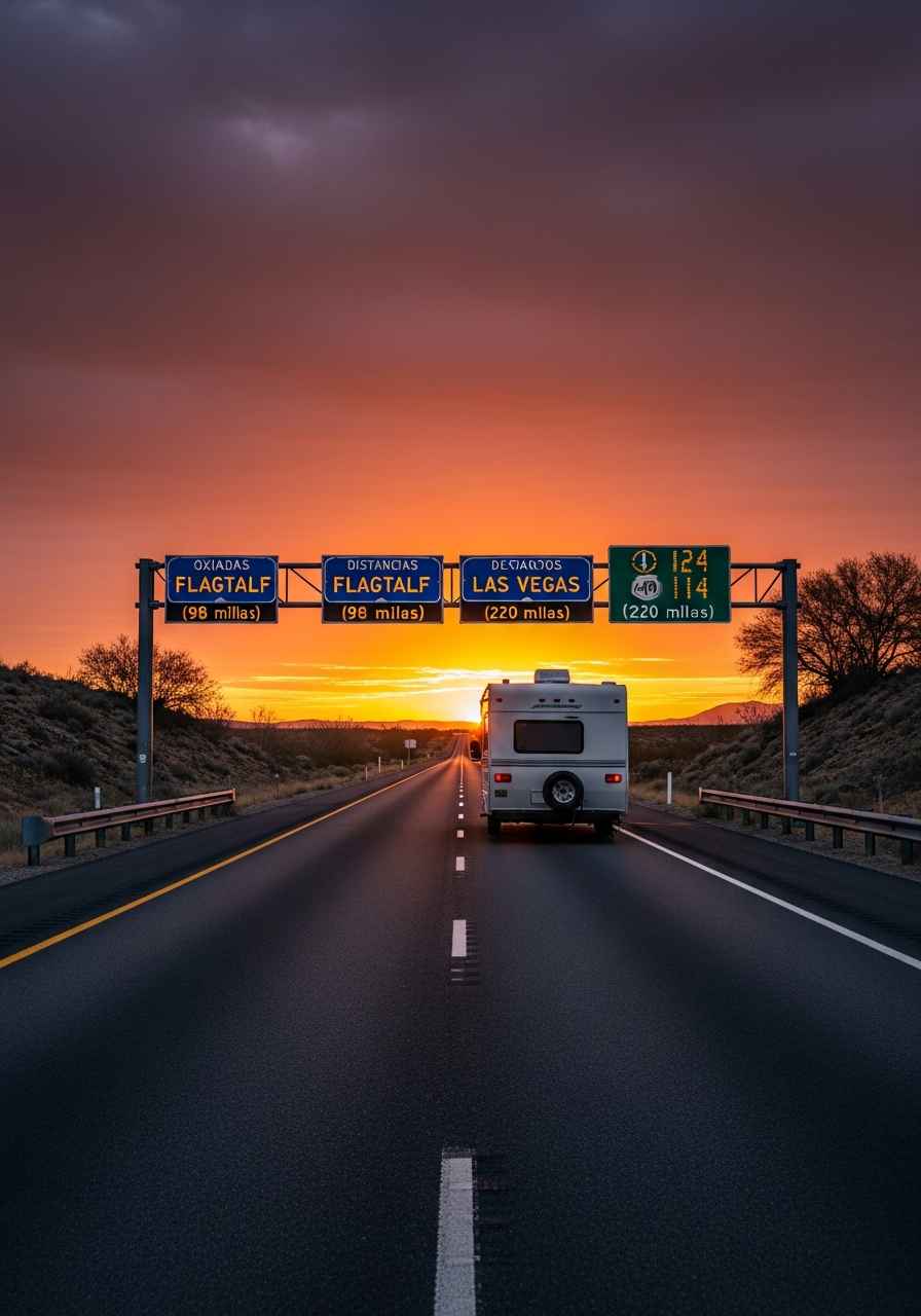 Portada del relato Ocaso en la autopista