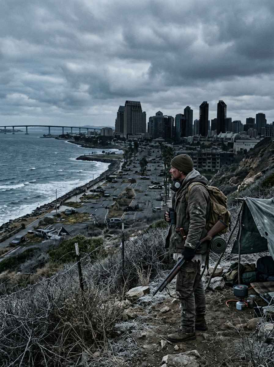 Portada del relato Refugio en la Frontera: El Último Invierno