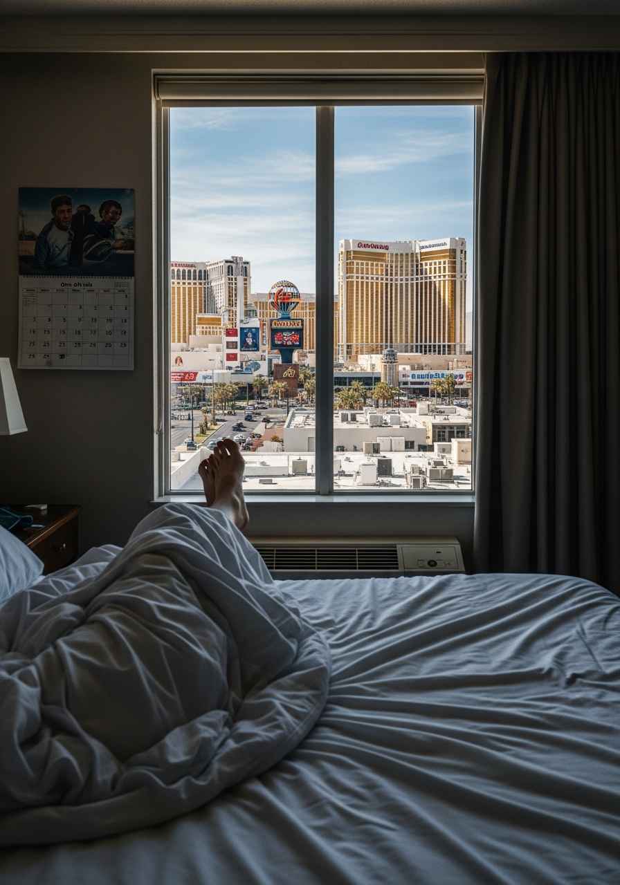 Ruleta Roja: Crónicas del Fin en Las Vegas relato de Las Vegas