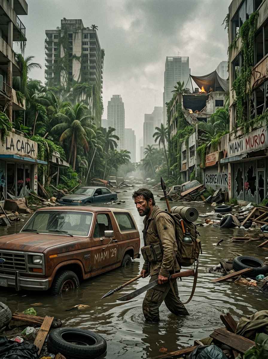 Portada del relato Sobrevivientes entre los cayos